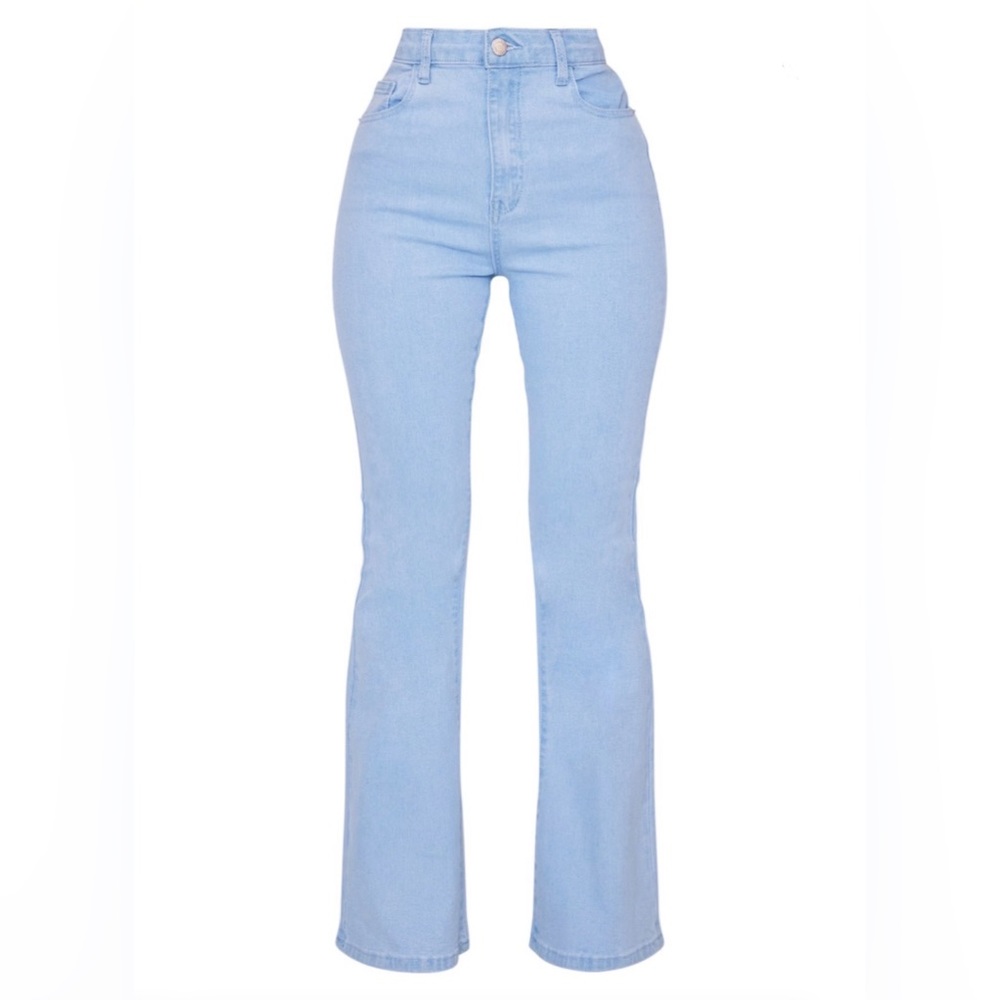 Petite Denim Flare Jeans